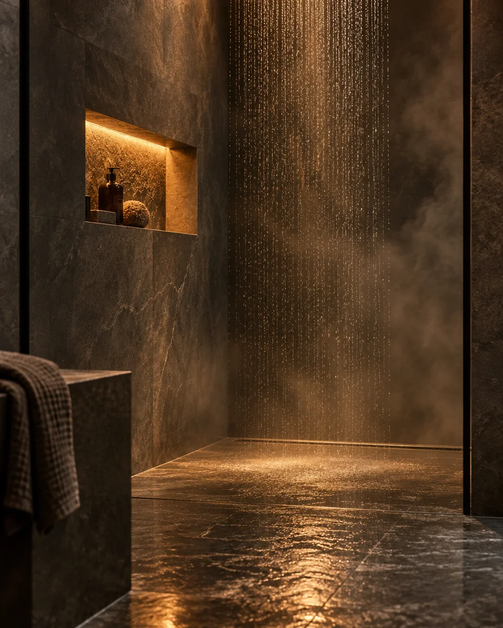 Showering